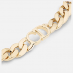 Dây Chuyền Nữ Dior Montaigne Choker Màu Vàng