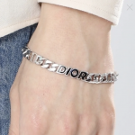 Vòng Đeo Tay Nữ Dior Beauty In Sliver