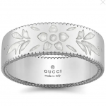 Nhẫn Gucci Icon Ring 18k White Gold Màu Trắng