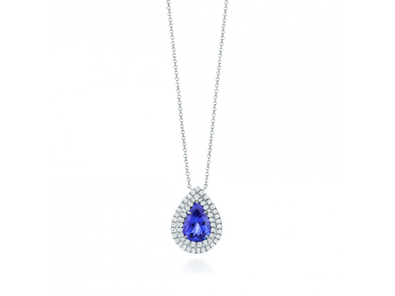 Mặt dây chuyền Sapphire và Kim cương
