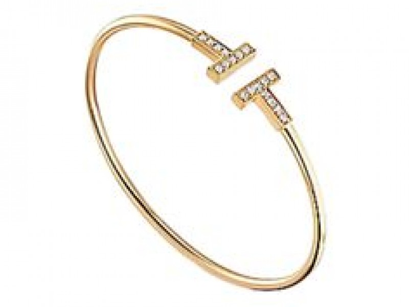 Vong tay chu H vang 18k