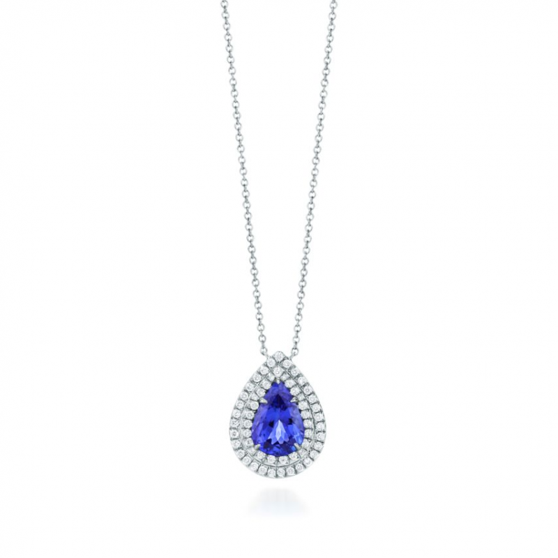 Mặt dây chuyền Sapphire và Kim cương
