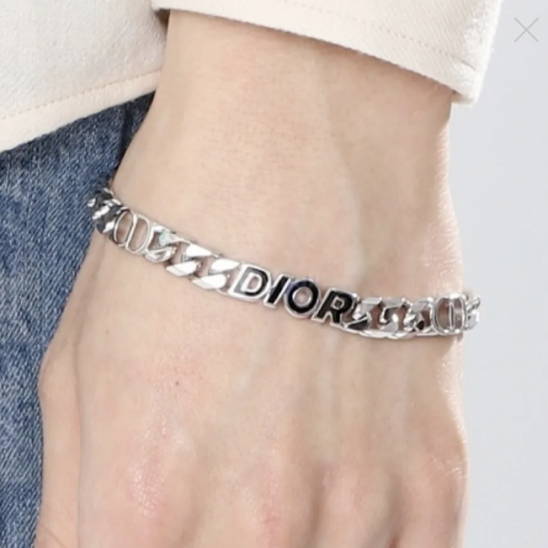 Vòng Đeo Tay Nữ Dior Beauty In Sliver