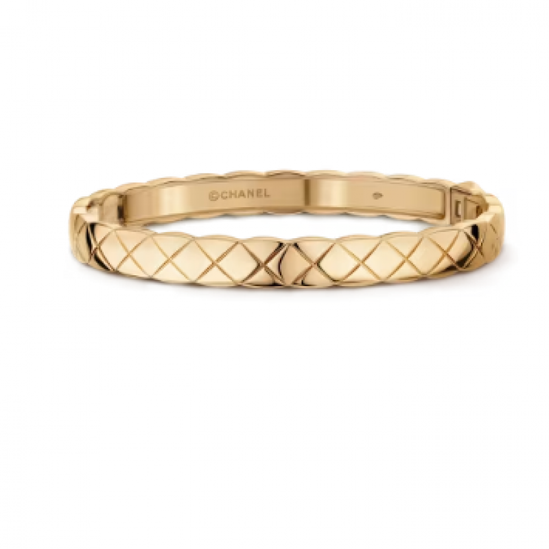 Vòng tay Coco Crush vàng đính kim cương